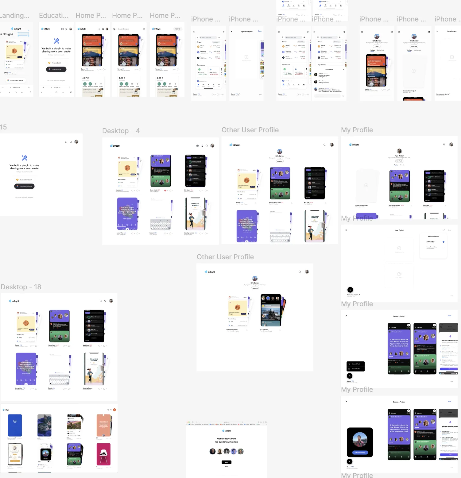 Product design workspace